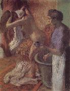 The breakfast after bath Edgar Degas